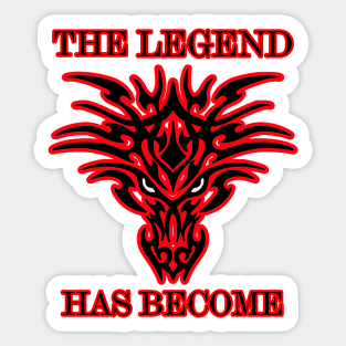 legend has become Sticker